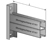 Cantilever 41-D Steel hot dip galvanized, Stainless steel A4